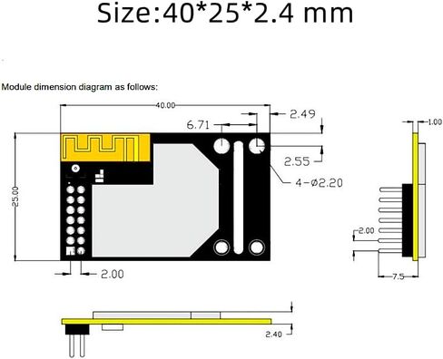 Serial UART Programmable WiFi Module IoT Remote Control Monitoring Data Transmission Wireless Modules USR-WIFI232-A2 X 2 PCS in Saudi Arabia
