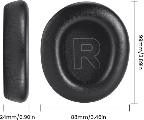 Lukvcoe Earpads for Microsoft Xbox - Protein Leather Black in Saudi Arabia