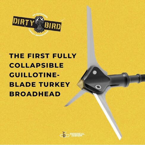G5 Dirty Bird 3-Blade Decap Turkey, 125 gr, 2pk, Compound & Recurve in Saudi Arabia