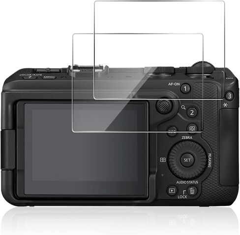 2 Pack Screen Protector for Canon EOS R6 V, Tempered Glass for Canon EOS R6V, 9H Hardness, Anti-Scratch, Bubble Free, HD Clarity in Saudi Arabia