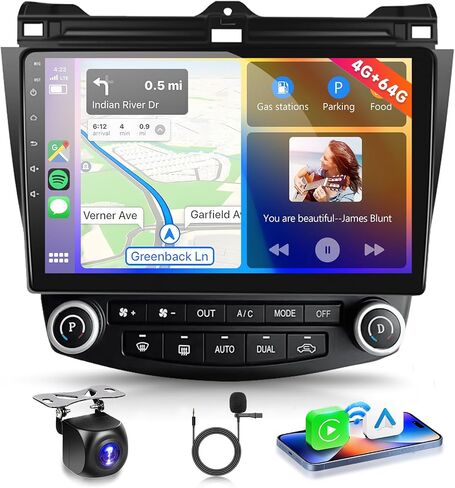 4G 64G DSP 32EQ Car Stereo for Honda Accord 7th 2003-2007 Radio in Saudi Arabia
