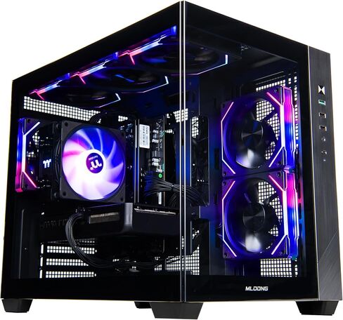 كمبيوتر الألعاب MLOONG المُصمم مسبقًا، AMD Ryzen 7 8700F GeForce RTX 5060 Ti 8GB GDDR7 in Kuwait