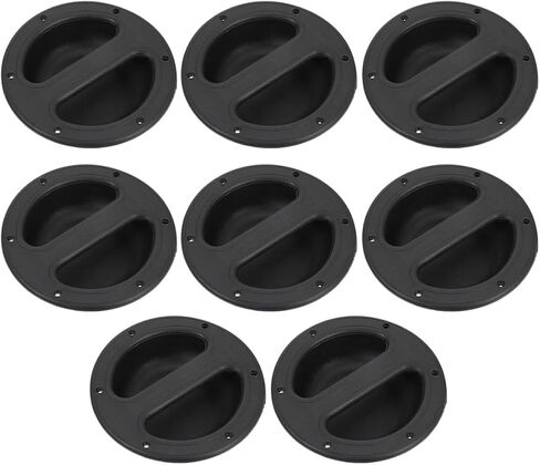 SECFOU 8pcs Speaker Cabinet Round Handles Abs Plastic Lifting Handles for Stage Loudspeaker Boxes Black 146x38mm Sturdy Speaker Case Accessories in Saudi Arabia