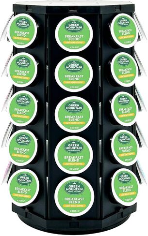 K Cup Coffee Pod Holder Storage Organizer Stand Compatible with 40 K-Cup in Kuwait