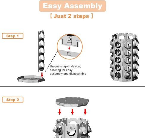 K Cup Coffee Pod Holder Storage Organizer Stand Compatible with 40 K-Cup in Kuwait