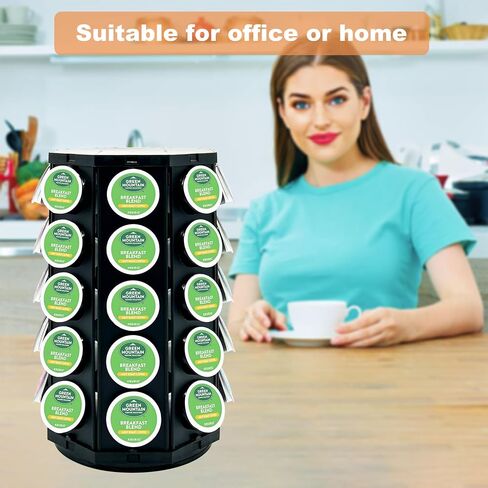 K Cup Coffee Pod Holder Storage Organizer Stand Compatible with 40 K-Cup in Kuwait