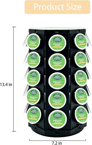 K Cup Coffee Pod Holder Storage Organizer Stand Compatible with 40 K-Cup in Kuwait