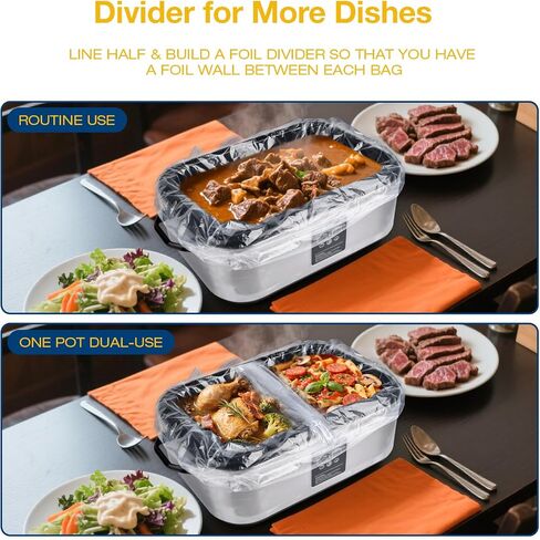 20Pk Electric Roaster Liners, 34x18 In 16/18/22 QT Cooker Bags in Kuwait