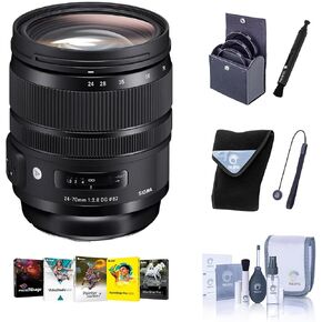 Sigma 24-70mm f/2.8 DG OS HSM Art Lens for Nikon F, w/PC Software Acc Kit in Kuwait