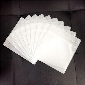 80PCS PP CD Sleeves 120x140mm White DVD Bags for Storage in Saudi Arabia