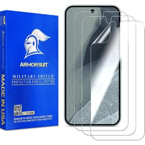 ArmorSuit 3 Pack for Google Pixel 11 Pro XL/Pixel 10 Pro XL/Pixel 9 Pro XL Screen Protector – Case Friendly, Fingerprint Unlock Supported, MilitaryShield HD Clear Film - Made in the USA in Kuwait