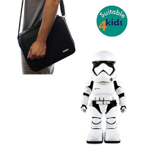 Navitech Black Hardcase Cover Shoulderbag Compatible With Star Wars UBTech Star Wars Stormtrooper Interactive Robot [video game] in Saudi Arabia