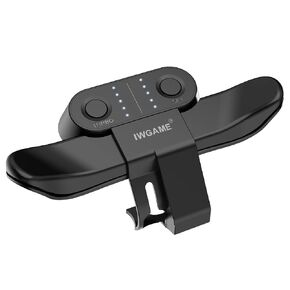 IWGAME Paddles for PS4, Back Button Attachment, Controller Accessories with TURBO & Memory Function, Plug And Play in Saudi Arabia
