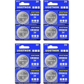 UOGTNON CR3032 3V Lithium Battery -Pack of 8 in Kuwait