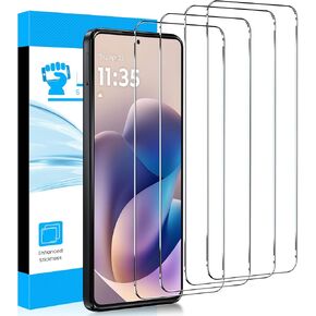 LYWHL 4 Pack for Motorola Moto G/Power/Play 5G 2026 Tempered Glass Screen Protector in Kuwait