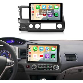 Linux Car Radio for Honda Civic 2006-2011 Fast Boot Stereo Wireless Carplay in Kuwait