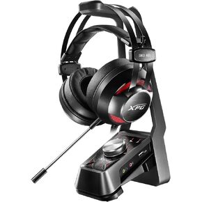 XPG EMIX H30 Wired Headset and SOLOX F30 Amplifier Gaming Audio Set Bundle (SOLOX F30+EMIX H30) in Saudi Arabia