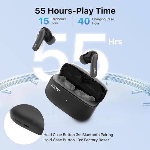 JUOVI Ture Wireless Earbuds Active Noise Cancelling Bluetooth Headphones in Saudi Arabia