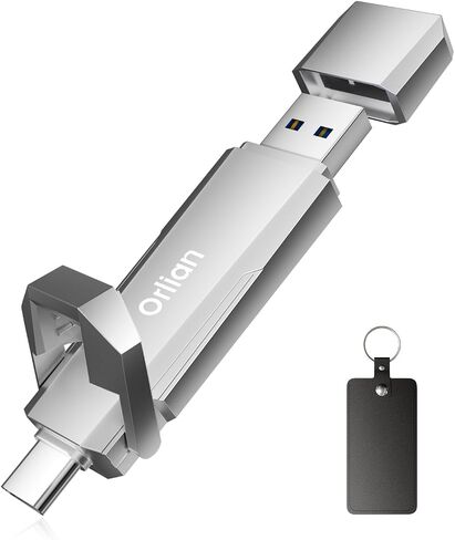 128GB USB C Solid State Flash Drive Up to1000MB/s USB 3.2 Gen 2 Dual USB Flash Drive Type C + USB A Solid State Thumb Drive in Kuwait