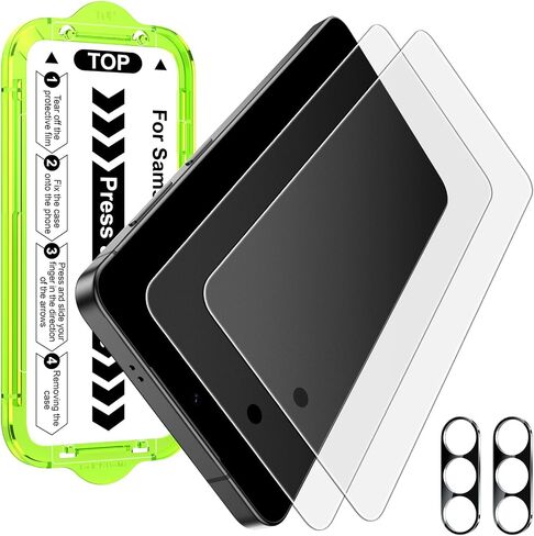 Esanik for Samsung Galaxy S26 Ultra Matte Screen Protector, 9H Tempered Glass Matte Screen with Fast Alignment Tool, Bubble-Free Easy Install, Case Friendly, 2+2 Pack in Kuwait