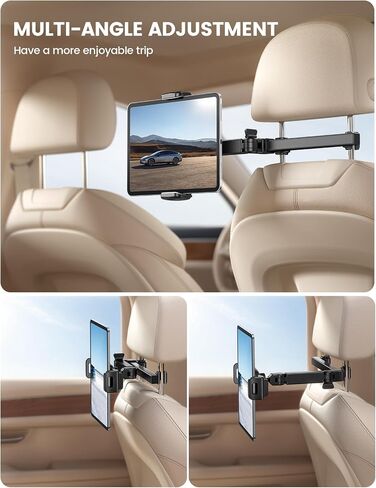 Lamicall Phone Holder for Bed & Car Headrest Tablet Holder in Kuwait