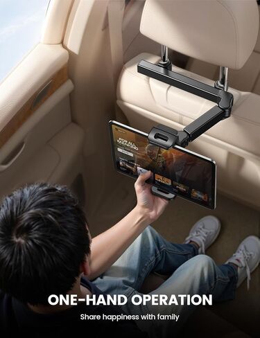 Lamicall Phone Holder for Bed & Car Headrest Tablet Holder in Kuwait