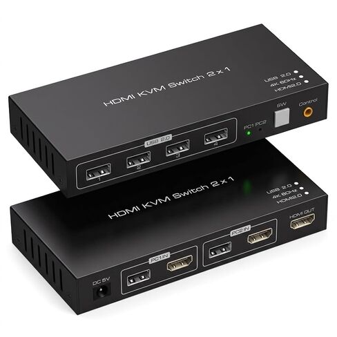 KVM Switch 1 Monitors 2 Computers 021 in Saudi Arabia