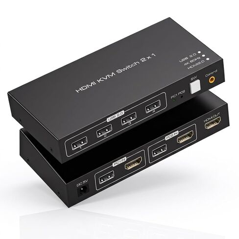 KVM Switch 1 Monitors 2 Computers 018 in Saudi Arabia