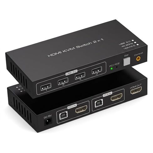 KVM Switch 1 Monitors 2 Computers 023 in Saudi Arabia