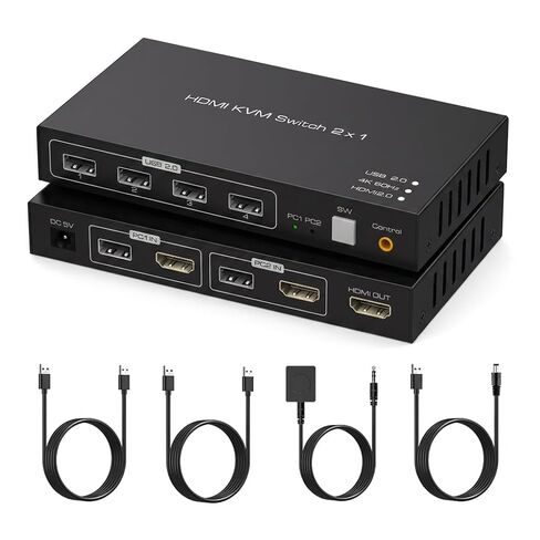 KVM Switch 1 Monitors 2 Computers 009 in Saudi Arabia