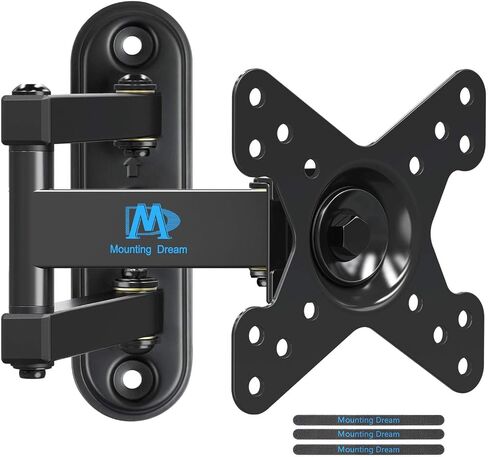 Mounting Dream Full Motion Monitor TV Mount for 10-26 Inch TVs up to 33lbs in Saudi Arabia