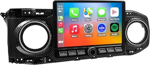 QLED Radio for Toyota Tacoma Upgrade 2016-2023, Carbon Fiber Style,Touch Screen Stereo Replacement,Wireless Carplay Android Auto, 4G Network in Saudi Arabia