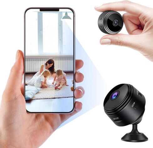 Hidden Camera WiFi 1080P - Indoor Security Nanny Cam in Saudi Arabia