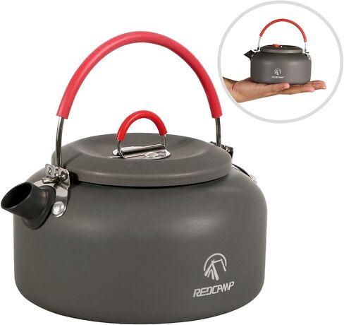REDCAMP 0.8L Lightweight Tiny Camping Kettle for Outdoor Tea & Coffee Pot in Saudi Arabia