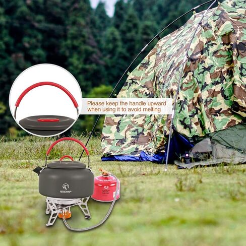 REDCAMP 0.8L Lightweight Tiny Camping Kettle for Outdoor Tea & Coffee Pot in Saudi Arabia