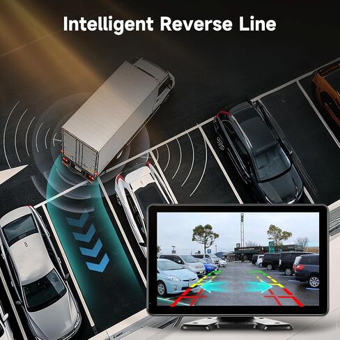 4 Channel 10.1 Inch Backup Camera Systerm for RV, Blind Spot Detection Touch Screen Backup Camera for Trucks, Pickups, Cars, Trailer, Stable, Courtyard, Garage, Farm with 4 Wired Cameras in Saudi Arabia