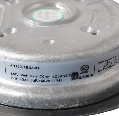 AR190-AE02-01 230V 0.32A 25W 2470RPM Cooling Fan 190mm in Kuwait