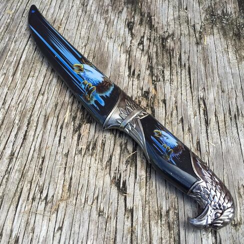13" Eagle Dagger Fixed Blade Hunting Knife With Scabbard Collectors in Kuwait