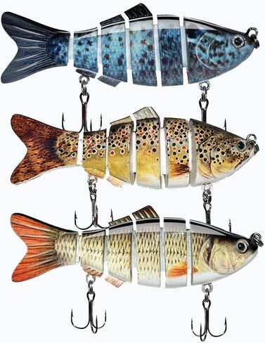 Fishing Lures for Bass Trout 3pcs FS/YE-14 in Saudi Arabia