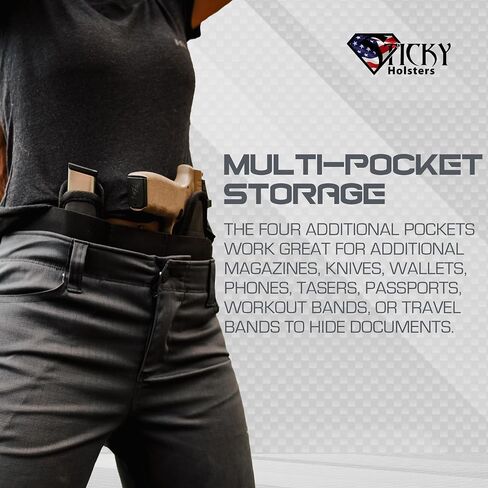 Band Extender 6"-8" for Concealed Carry Holster for Pistols in Kuwait