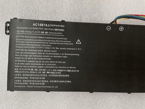 Replacement Battery Compatible with AC14B18J AC14B13J Aspire E3-111 E3-112 E3-112M TravelMate B115-M B115-MP Chromebook 11 CB3-111 in Kuwait