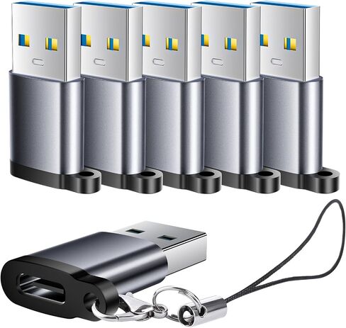 USB A to USB C Adapter,Type A Male to C Female Charger Converter in Kuwait