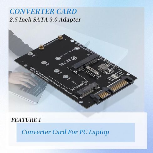 SATA Adapter 2 in 1 Converter for M.2 NGFF/MSATA to 2.5 Inch in Kuwait