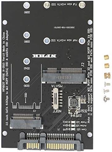 SATA Adapter 2 in 1 Converter for M.2 NGFF/MSATA to 2.5 Inch in Kuwait