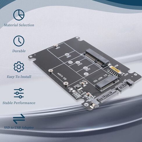 M.2 NGFF MSATA to USB 3.0 Converter 2 in 1 for M.2 SATA and mSATA in Kuwait