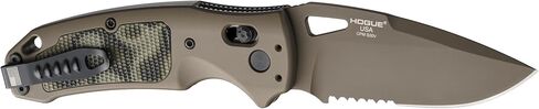 Hogue SIG SAUER K320 AXG Scorpion 3.5" Partially Serrated Drop Point Blade in Kuwait
