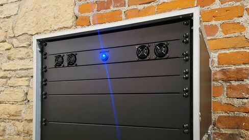PROCOOL SX2240 / 1U مروحة تثبيت على حامل صامت/تدفق الهواء = مدخل/مسرح منزلي AV خزانة تبريد بث شبكة خادم تسجيل استوديو حامل لوحة مروحة 19 بوصة in Kuwait