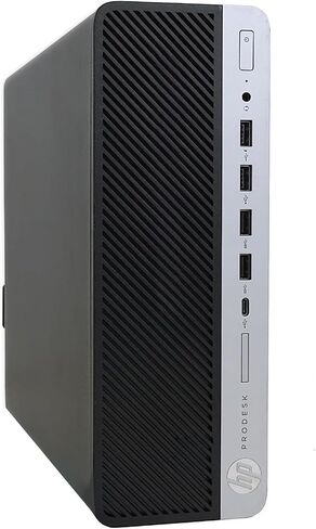 HP ProDesk 600 G4 SFF Home and Business Desktop Intel i5 Processor 6-Core, 16GB DDR4 RAM, 512GB SSD, Intel UHD 630, 2xUSB 3.1, 2 Display Port (DP), Keybaord & Mouse, Win 11 Pro (Renewed) in Kuwait