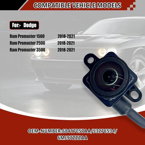 Back Up Rear View Camera for Ram Replace OE 68417057AA in Kuwait