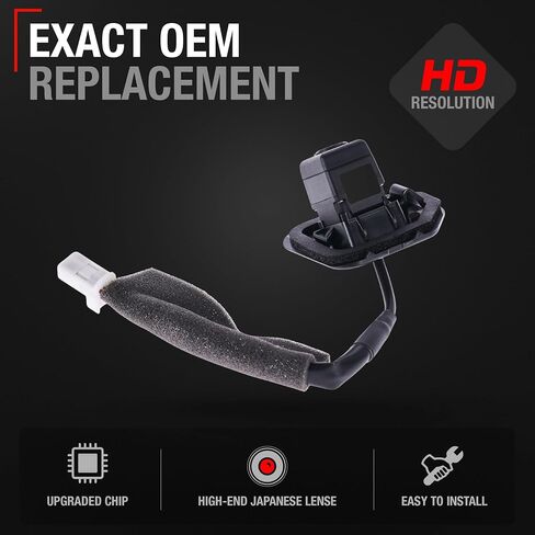 Rear View Backup Camera, Reverse Park Assist - Compatible with 2014-2015 Nissan Altima Sedan - Plastic, Glass - Vehicle Parking Camera Replacement - OEM 284423TA2B, 284423TA1B, 590-955, NI1960118 in Kuwait